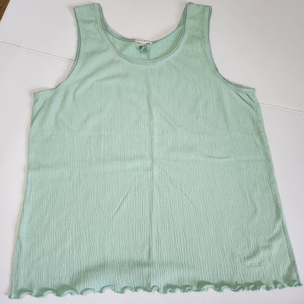EUC, Jockey, Mint Green, Tank Top